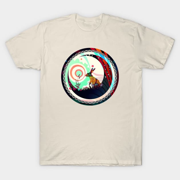 INLE Design Logo - Rabbit Moon T-Shirt by INLE Designs